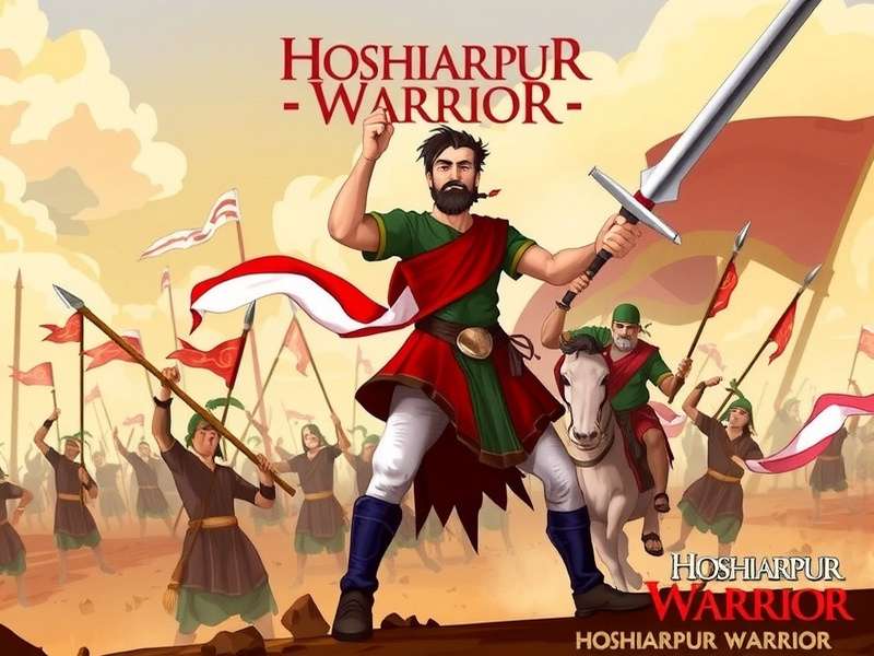 Hoshiarpur Warrior battle scene